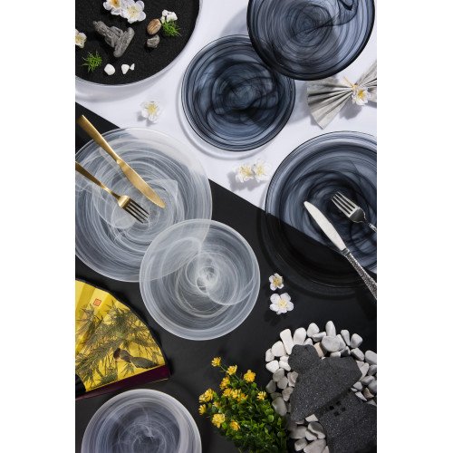 Прибори за хранене 16 части EXCELSA SHADOW, златист