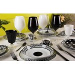 Прибори за хранене 16 части EXCELSA SHADOW, черен