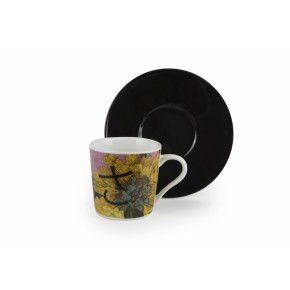 Сет чаши с чинии за еспресо 6 бр. EXCELSA FURISODE