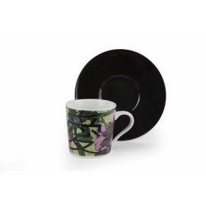 Сет чаши с чинии за еспресо 6 бр. EXCELSA FURISODE