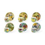 Сет чаши с чинии за еспресо 6 бр. EXCELSA FIORI FRIDA 100 мл. Сет чаши с чинии за еспресо 6 бр. EXCELSA FIORI FRIDA 100 мл.