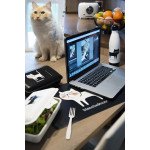 Подложка за хранене EXCELSA BLANCHE&NOIR, черен Подложка за хранене EXCELSA BLANCHE&NOIR, черен