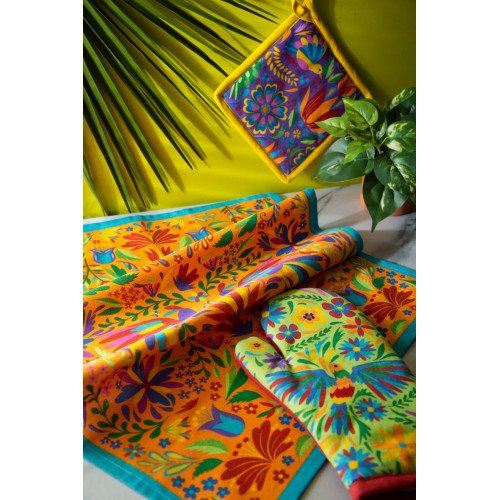 Домакинска ръкохватка EXCELSA MEXICAN FLOWERS 20x20 см.