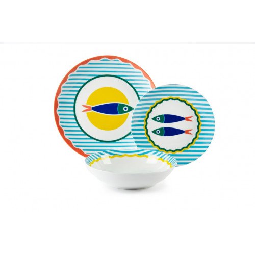 Сет чинии за хранене 18 части EXCELSA CORFU'