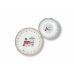 Сет за хранене 12 части EXCELSA XMAS SWEET PASTELS