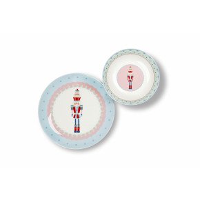 Сет за хранене 12 части EXCELSA XMAS SWEET PASTELS