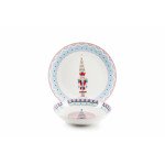 Сет за хранене 12 части EXCELSA XMAS SWEET PASTELS