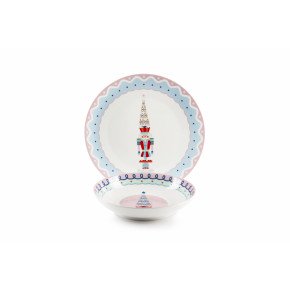 Сет за хранене 12 части EXCELSA XMAS SWEET PASTELS