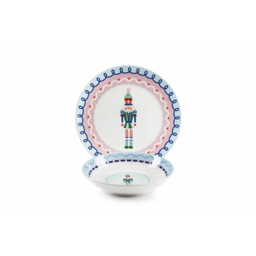 Сет за хранене 12 части EXCELSA XMAS SWEET PASTELS