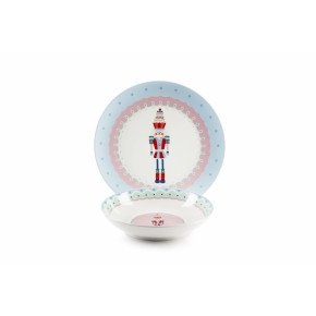 Сет за хранене 12 части EXCELSA XMAS SWEET PASTELS