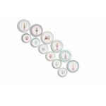 Сет за хранене 12 части EXCELSA XMAS SWEET PASTELS