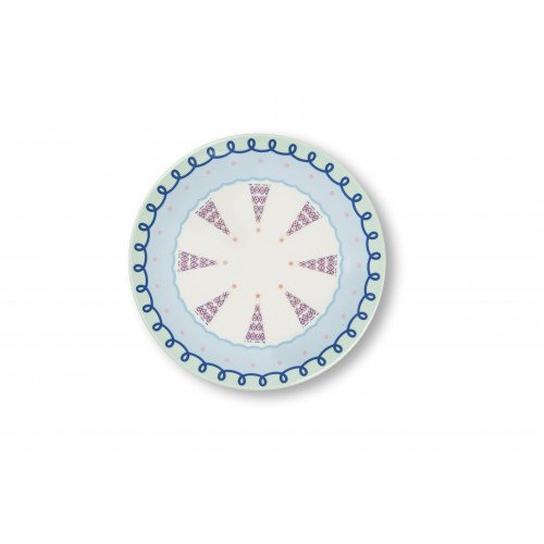 Сет  чинии EXCELSA XMAS SWEET PASTELS 20,5 см.