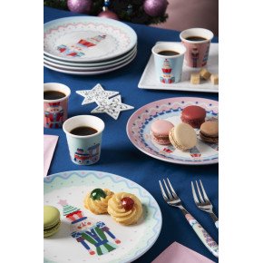 Сет  чинии EXCELSA XMAS SWEET PASTELS 20,5 см.