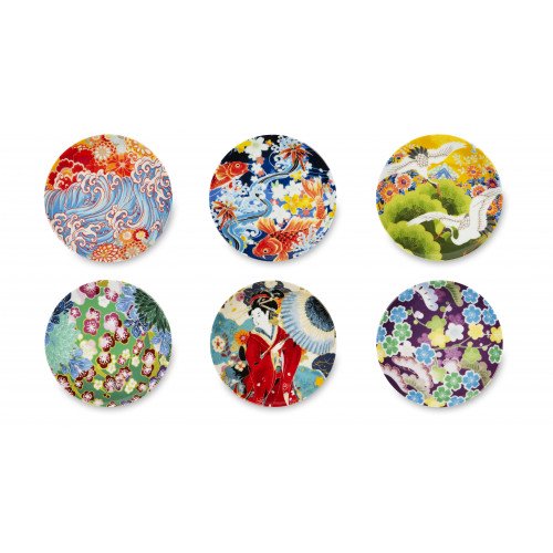 Сет десертни чинии EXCELSA KIMONO 15 см.