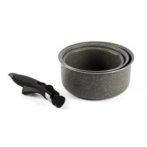 Сет касероли със сменяема дръжка EXCELSA COUNTRY ROCK