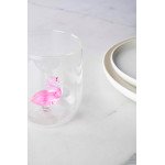 Чаша с декорация фламинго EXCELSA INSIDE 450 мл.