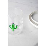 Чаша с декорация кактус EXCELSA INSIDE 450 мл.