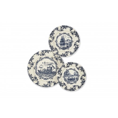 Чиния - дълбока EXCELSA LES VOYAGES 20 см., син Чиния - дълбока EXCELSA LES VOYAGES 20 см., син