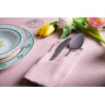 Текстилна салфетка за хранене EXCELSA PASTEL COLOR 40x40 см., розов