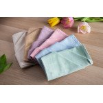 Текстилна салфетка за хранене EXCELSA PASTEL COLOR 40x40 см., зелен
