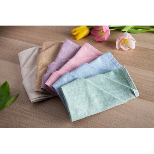 Текстилна салфетка за хранене EXCELSA PASTEL COLOR 40x40 см., зелен