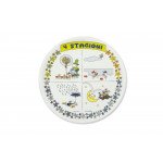 Чиния за пица EXCELSA MORDILLO, STAGIONI 31 см.