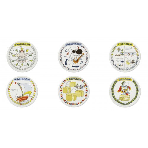 Чиния за пица EXCELSA MORDILLO, STAGIONI 31 см. Чиния за пица EXCELSA MORDILLO, STAGIONI 31 см.