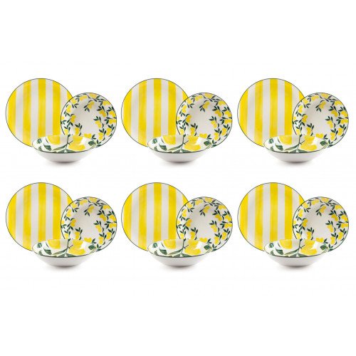 Сет чинии за хранене 18 части EXCELSA POSITANO