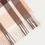 Одеяло HOMLA MELROSE 150x200 см., кафяво каре