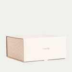 Подаръчна кутия HOMLA 26,8x26,8x13 см., бежов