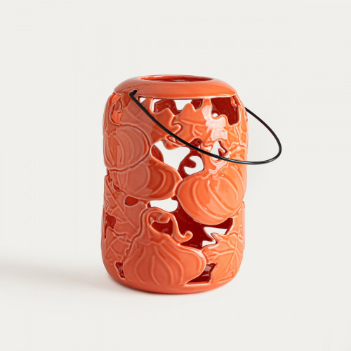Фенер HOMLA PUMPKIN 16x16x22 см., тиква