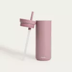Термочаша със сламка HOMLA COCOA 500 мл., розов