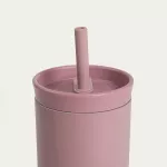 Термочаша със сламка HOMLA COCOA 500 мл., розов