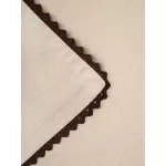 Тишлайфер HOMLA NERIUM 45X160 см, кафява дантелена
