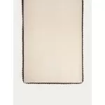 Тишлайфер HOMLA NERIUM 45X160 см, кафява дантелена