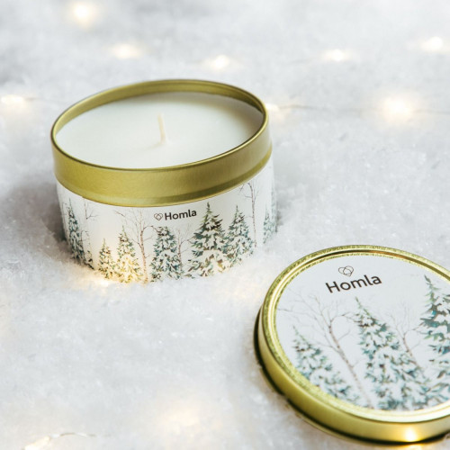 Ароматна свещ HOMLA BILLY, Deep Amber and Peony