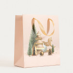 Подаръчна торба HOMLA CYMKA 19x23x10 см., розов