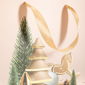 Подаръчна торба HOMLA CYMKA 19x23x10 см., розов