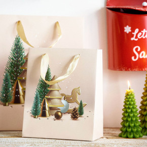 Подаръчна торба HOMLA CYMKA 19x23x10 см., розов