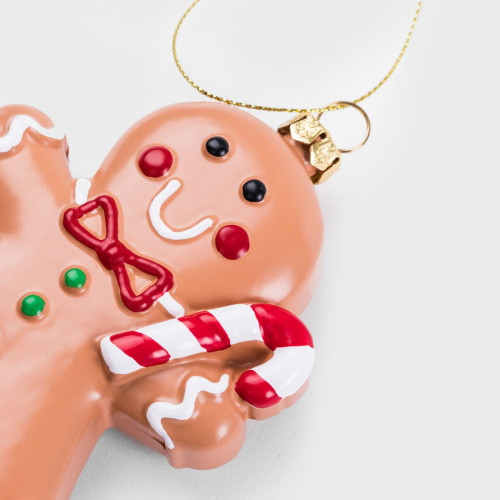 Висулка джинджифилово човече HOMLA EVI RED 10 см.