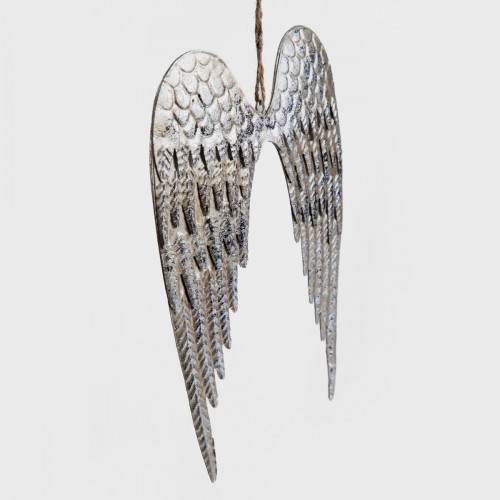 Висулка ангелски крила HOMLA OLDY METAL 19x12,5 см.