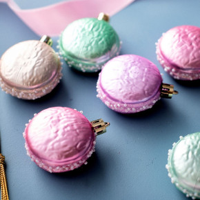 Сет висулки френски макарон 9 бр. HOMLA MACARONIE