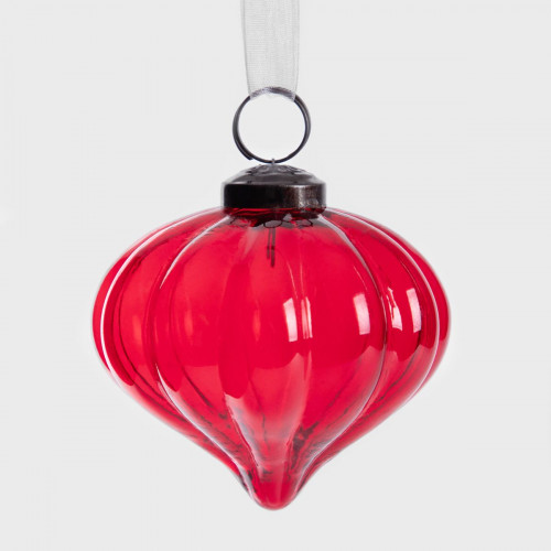 Висулка HOMLA INDIS 7,5 см., червен