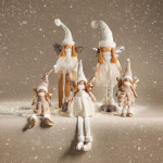 Ангел с LED лампа HOMLA AURIE 80 см., златист