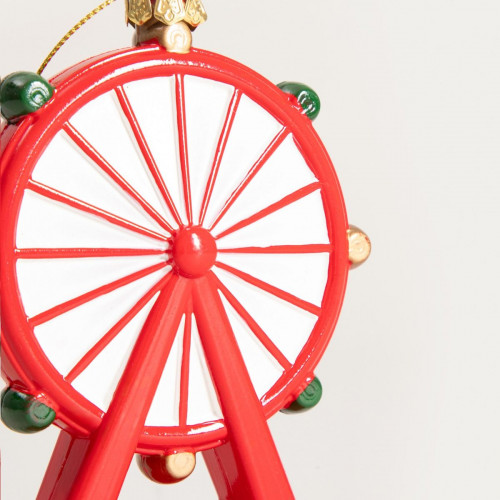 Висулка вартележка HOMLA EVI RED 10 см.