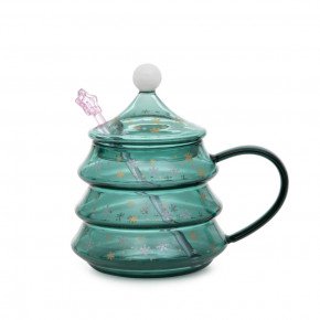 Чаша с капак и бъркалка HOMLA BENICA 400 мл.