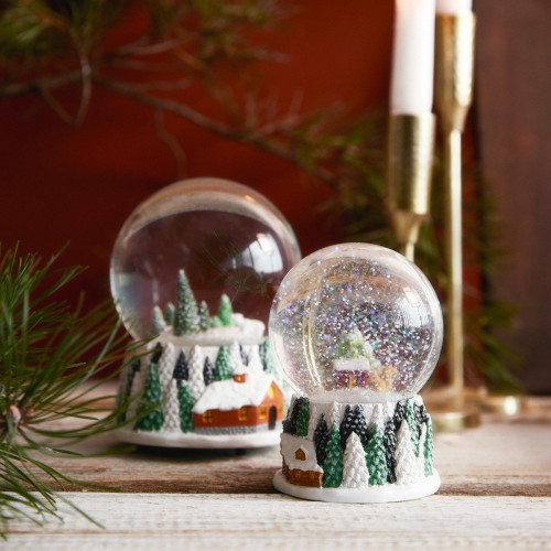 Преспапие катерица с LED HOMLA LUELL 11x8 см.