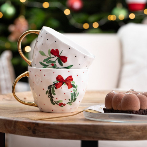 Чаша HOMLA FANGY 480 мл., бял