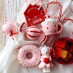 Висулка близалка HOMLA EVI PINK 12 см.