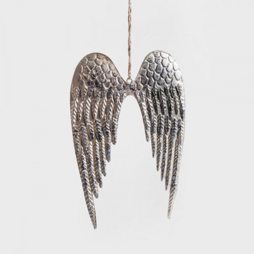 Висулка ангелски крила HOMLA OLDY METAL 14,5 x 9 см.